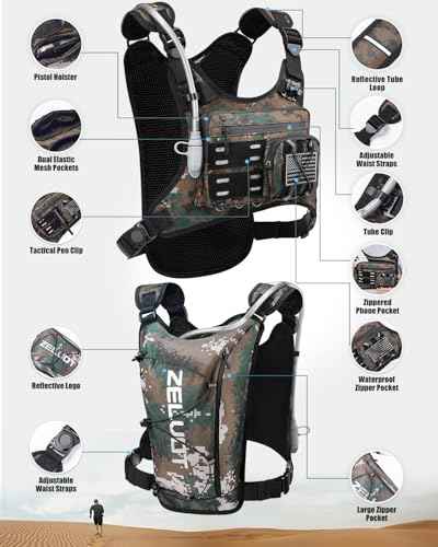Running Vest with 2L Water Bladder
