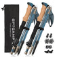 Folding Trekking Poles 7075 Aluminum Lightweight for Travel