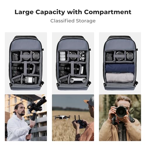 Camera Backpack Shoulder Bag for Photographers