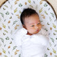 Stretch Fitted Bassinet Sheet Set BROLEX 2 Pack Cradle Sheets for Bassinet Pad
