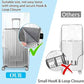 3 Pieces Clear PVC Suitcase Cover Tough Protector