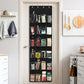24 Pockets Clear Over the Door Shoe Organizer