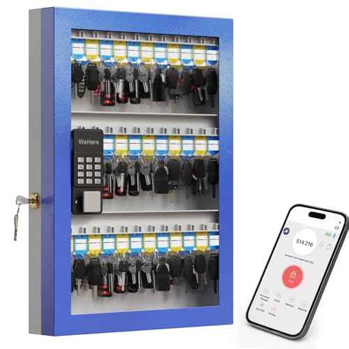 72 Key Smart Key Lock Box