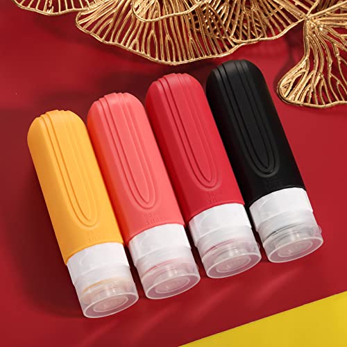 Travel Bottles for Toiletries (4 Count)