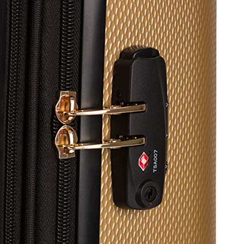 7272 Energie Expandable Hardside Luggage with Spinner Wheels and TSA Lock