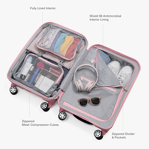 Pagosa Hardshell Expandable Luggage with Spinner Wheels