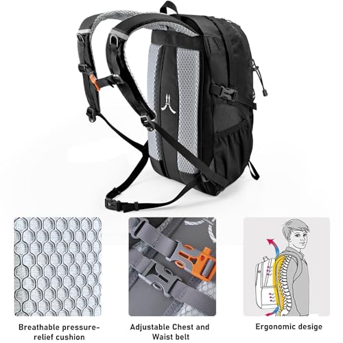 20L Hiking Backpack Water Resistant Outdoor Day Pack