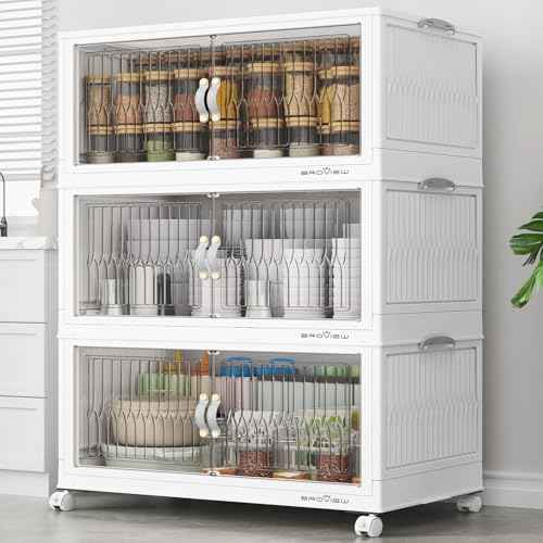 360Qt Stackable Storage Bins with Lid (3 Count)