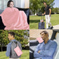 Premium Soft Lightweight Travel Blanket Airplane Throw