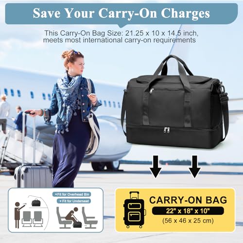 Extra Large Travel Duffle Bag (3 Count)