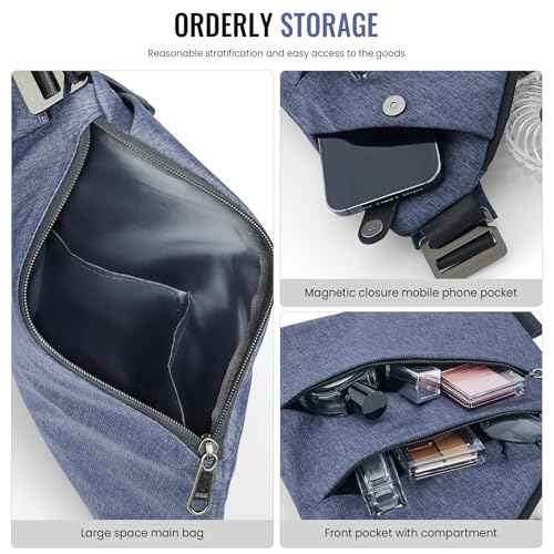 Anti Theft Crossbody Bag