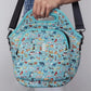 LunchTote Zippered Bag Insulated Neoprene Caddy (Dog Days Forever / X-Large 6.5 Quart Lunch Tote)