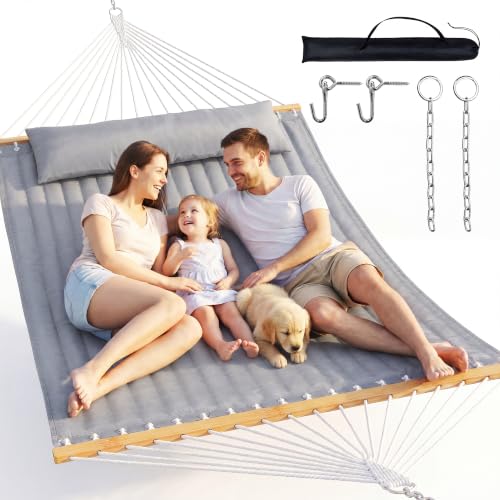 2 Person Quilted Hammock with SpreaderBar