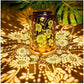 Solar Lanterns Outdoor Waterproof Sunflower Dragonfly