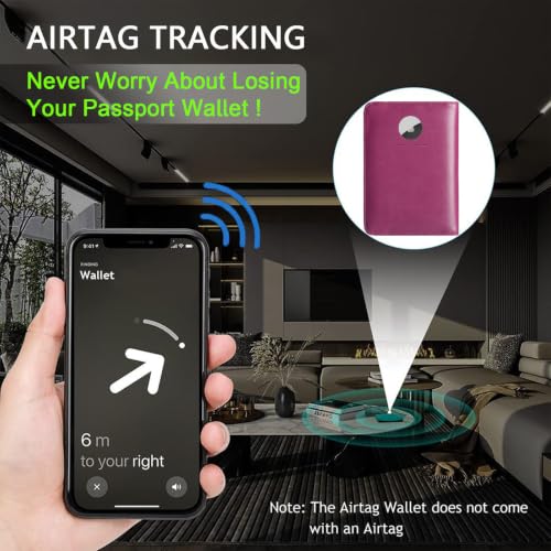Airtag Passport Holder