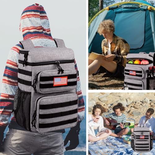 Tactical Backpack Cooler for Men (38 Count)