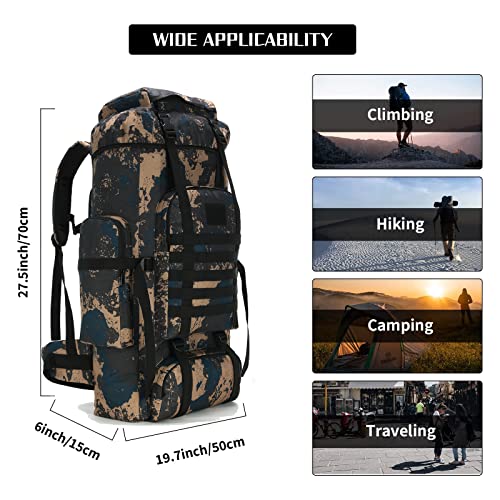 Hiking Backpack for Men 70L