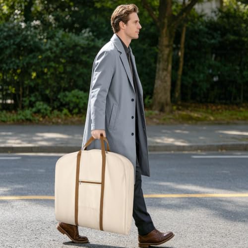 Organic Cotton Garment Bags for Travel Luxury Suit Bag 48 in