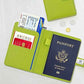 Premium Leather Passport Holder Covers Case