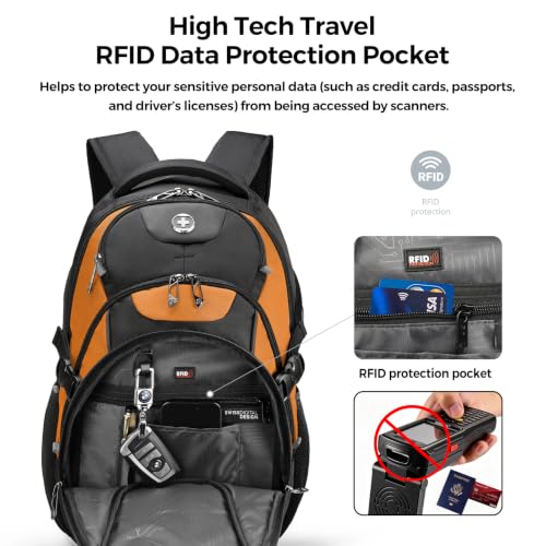 Design Laptop Backpack for Men with USB Charging Port SD803
