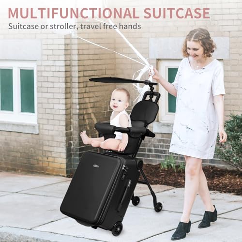Expandable Luggage with Spinner Wheels