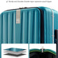 20 Inch Top Opening Aluminum Frame Carry On Luggage with TSA Lock