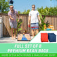 4 x 2 ft Rustic Design Cornhole Game Set