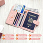 Premium Leather Passport Holder Covers Case