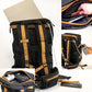 DAE Pack – All-in-One, Airline Approved Carry-On Backpack. Multi-Use Daypack with Pockets for Hydration Reservoir and Laptop, for School, Work, Travel, Hiking & Commuting. Includes Rain Cover