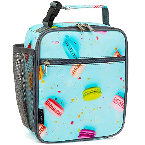 Kids Lunch box Insulated Soft Bag Mini Cooler Back to School Thermal Meal Tote Kit for Girls