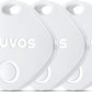 ATUVOS Air Tracker Tags-3 Pack, Bluetooth Luggage Tracker Works with Apple Find My APP (iOS Only, Not for Android), Keys Finder and Item Locator for Luggage, Backpack, Suitcases, Replaceable Battery
