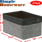 14.4" x 10" Slim Large Fabric Storage Bin (3 Count)