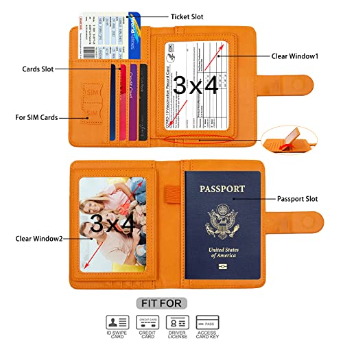 Rfid Passport Holder for Travel women