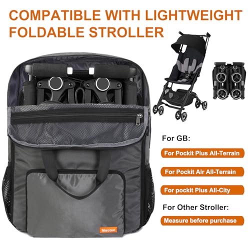 Stroller Travel Bag Compatible with GB Pockit Air Plus All Terrain and GB Pockit + All City