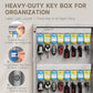 192 Key Lock Box Smart Key Organier Cabinet with Keypad & App for Office