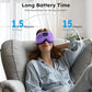White Noise Bluetooth 5.4 Sleep Eye Mask with Timer
