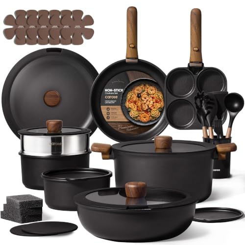 33pcs Pots and Pans Set Non Stick