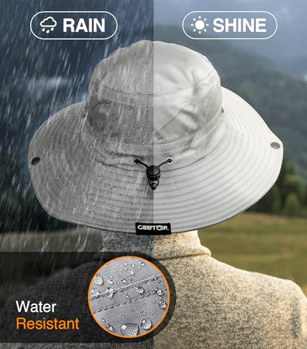 Safari Hat for Men Sun Hats for Women UV Protection UPF 50+ Fishing