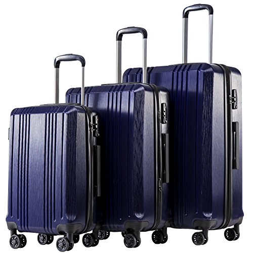 PC+ABS Hardshell Luggage (3 Count)