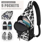 Crossbody Bags for Women Men Trendy Sling Bag Backpack Chest Bag