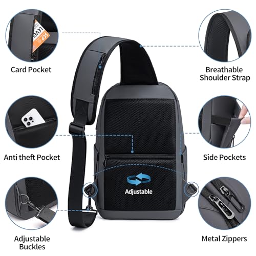 Crossbody Sling Bag for Men