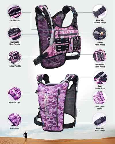 Running Vest with 2L Water Bladder