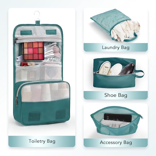 10 Set Compression Packing Cubes for Travel Essentials (10 Count)