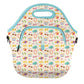 LunchTote Zippered Bag Insulated Neoprene Caddy (Beach Life / X-Large 6.5 Quart Lunch Tote)
