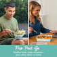 Prep Meal Prep Containers with Lids (10 Count)