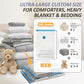 4 XXL Jumbo Vacuum Storage Bags for Bedding