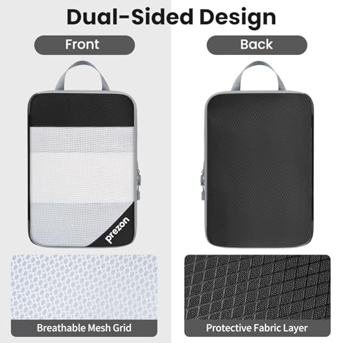 Compression Packing Cubes for Travel (6 Count)