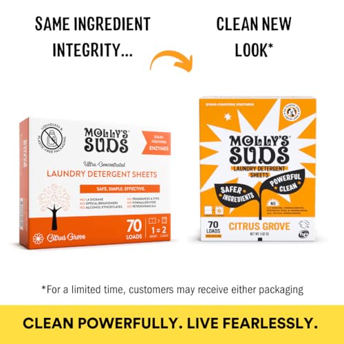 Molly’s Suds Laundry Detergent Sheets (120 Count)