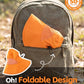 UPF50+Mens Womens Sun Hat Wide Brim Fishing Hat Packable UV Protection Gardening Beach Hat Orange