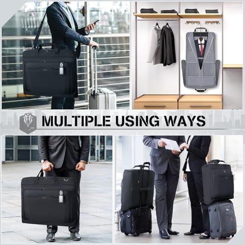 Garment Bags for Travel Carry On Garment Bag for Hanging Clothes